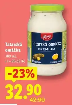 Lidl Tatarská omáčka nabídka