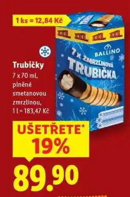 Lidl Trubičky nabídka