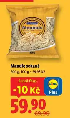 Lidl Mandle sekané nabídka