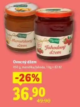 Lidl OVOCNÝ DŽEM nabídka