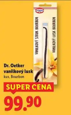 Lidl DR.OETKER Vanilkový lusk nabídka