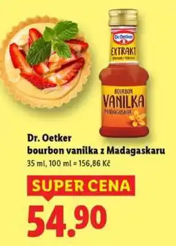 Lidl Dr. Oetker Bourbon Vanilka z Madagaskaru nabídka