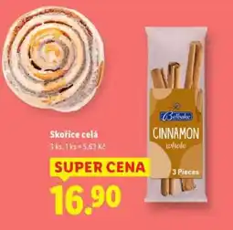 Lidl Belbake Skořice celá nabídka