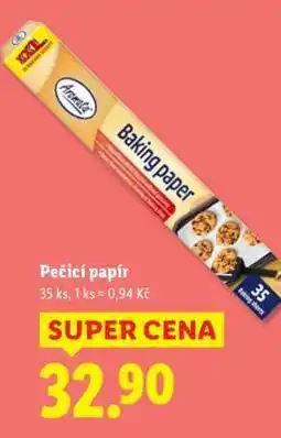 Lidl PEČICÍ PAPÍR nabídka