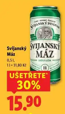 Lidl Svijanský Máz nabídka