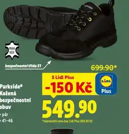 Lidl Parkside kožená bezpečností obuv nabídka