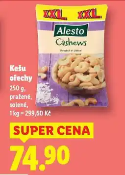 Lidl Kešu ořechy nabídka