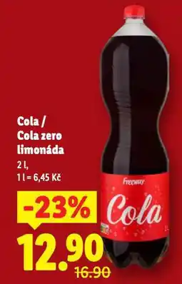 Lidl Cola limonáda nabídka
