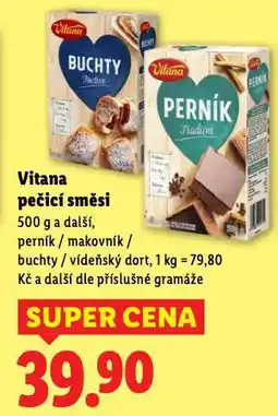 Lidl Vitana pečící směsi nabídka