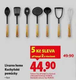 Lidl Livarno home kuchyňské pomůcky nabídka