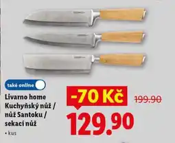 Lidl Livarno home sakací nůž nabídka