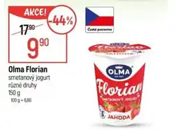 Globus Olma Florian smetanový jogurt nabídka