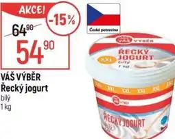 Globus VÁŠ VÝBĚR Řecký jogurt nabídka