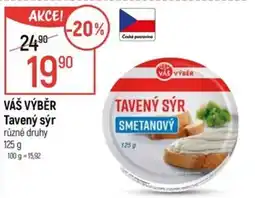Globus VÁŠ VÝBĚR Tavený sýr nabídka
