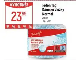 Globus Jeden Tag Dámské vložky Normal nabídka