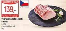 Globus Vepřová kotleta s kostí Globus nabídka