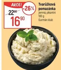 Globus Tvarůžková pomazánka nabídka