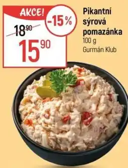 Globus Pikantní sýrová pomazánka nabídka