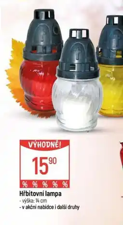 Globus Hřbitovní lampa nabídka