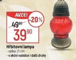 Globus Hřbitovní lampa nabídka