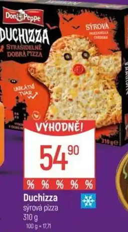 Globus Duchizza sýrová pizza nabídka