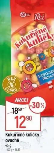 Globus Kukuřičné kuličky ovocné nabídka