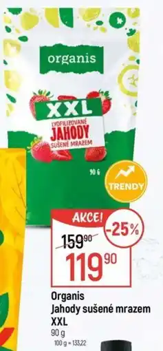 Globus Organis Jahody sušené mrazem XXL nabídka