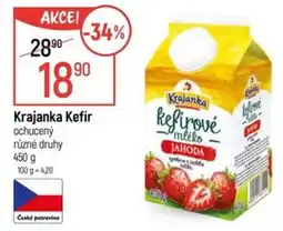Globus Krajanka Kefír ochucený nabídka