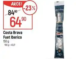 Globus Costa Brava Fuet Iberico nabídka