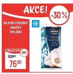 Globus Na rybí výrobky značky mylord nabídka