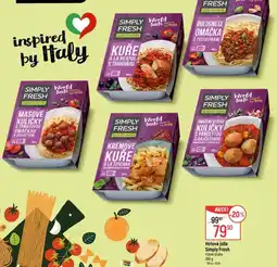 Globus Hotová jídla Simply Fresh nabídka