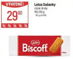 Globus Lotus Sušenky nabídka