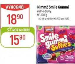 Globus Nimm2 Smile Gummi nabídka