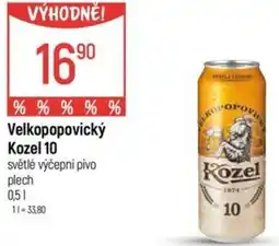 Globus Velkopopovický Kozel 10 nabídka