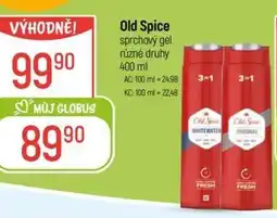 Globus Old Spice sprchový gel nabídka