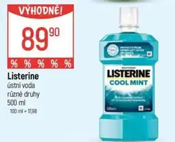 Globus LISTERINE nabídka