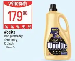 Globus Woolite prací prostředky nabídka