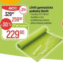 Globus Lifefit gymnastická podložka Slimfit nabídka