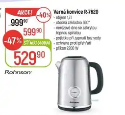 Globus Varná konvice R-7620 nabídka