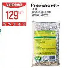 Globus Dřevěné pelety světlé nabídka