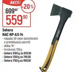 Globus Sekera NAC NP-AX-14 nabídka