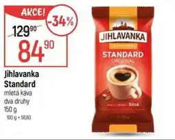 Globus Jihlavanka Standard mletá káva nabídka