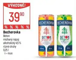 Globus BECHEROVKA nabídka