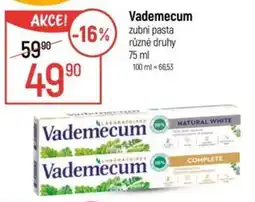 Globus Vademecum zubni pasta nabídka