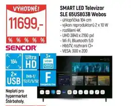 Globus S SMART LED Televizor SLE 65US803B Webos nabídka