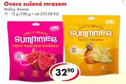 CBA Ovoce sušené mrazem nabídka