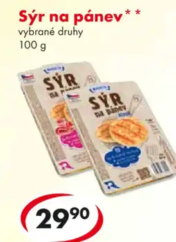 CBA Sýr na pánev nabídka