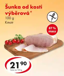 CBA Šunka od kosti výběrová nabídka