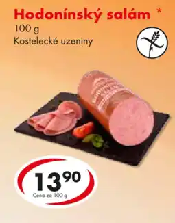 CBA Hodonínský salám nabídka