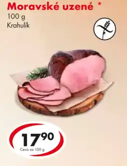 CBA Moravské uzené nabídka